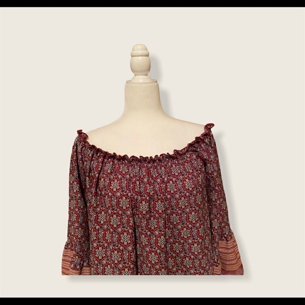 Tea & Rose   Boho Dress Sz Medium - Picture 5 of 9
